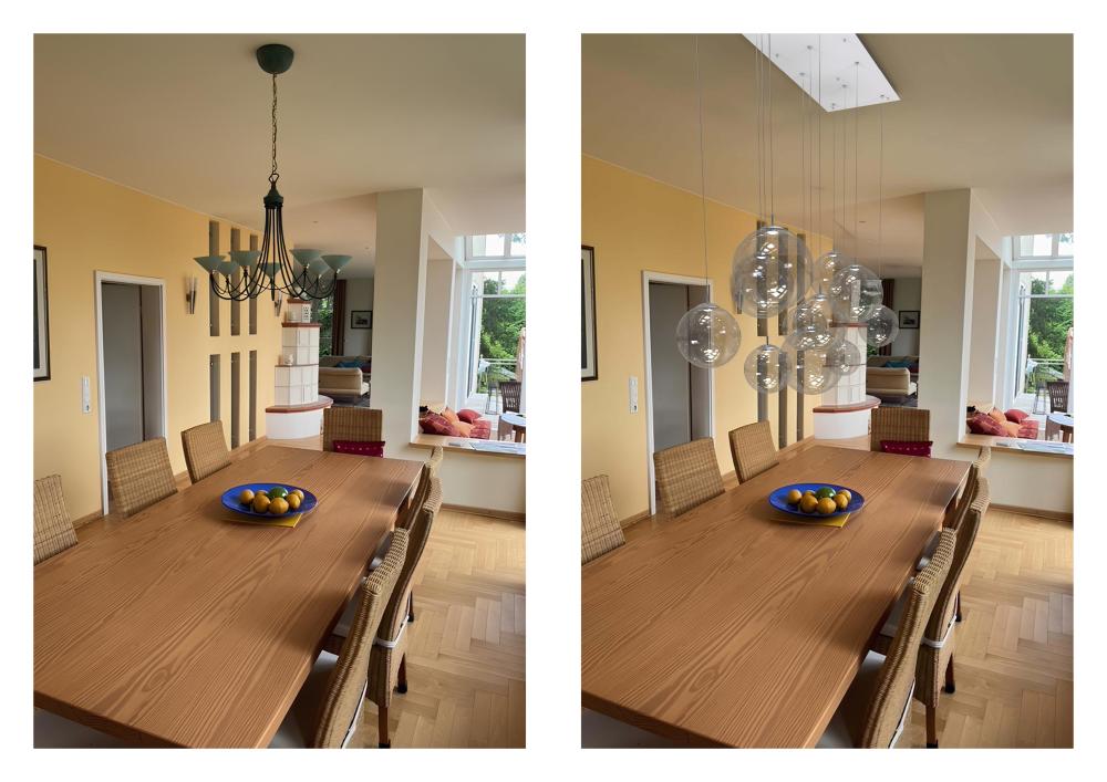 Pit pendant lamps