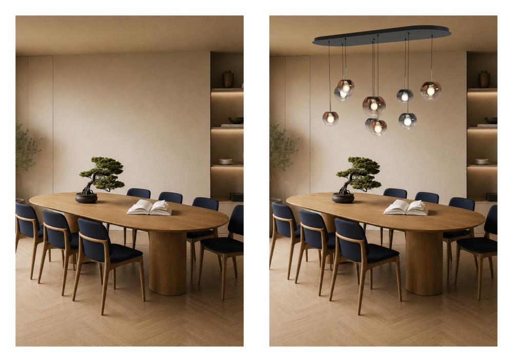 Cherry hanging lamp
